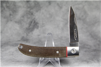 LONE WOLF LC12200 Checkered Canvas Micarta Loveless City Knife