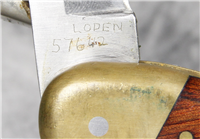 SCHRADE LB7 Rosewood Bear Paw Lockback