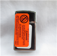 KEESLER U. S. AIR FORCE BASE Polished Chrome Silm Lighter (Zippo, 1979)