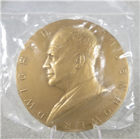 DWIGHT D. EISENHOWER (2nd Term) 3" Bronze Inaugural Medal (U.S. Mint Presidential Series, #134)