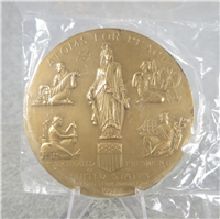 DWIGHT D. EISENHOWER (2nd Term) 3" Bronze Inaugural Medal (U.S. Mint Presidential Series, #134)