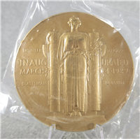HERBERT HOOVER 3" Bronze Inaugural Medal (U.S. Mint Presidential Series, #130)