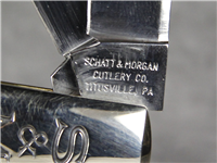 SCHATT & MORGAN 044431 File & Wire Tested Red Jigged Bone Congress