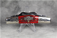 SCHATT & MORGAN 044431 File & Wire Tested Red Jigged Bone Congress