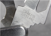 Stainless Steel RAZOR 2-Blade 3 1/2" Folding