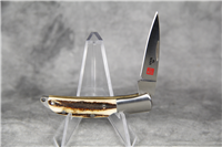 AL MAR OSPREY 1001S Genuine Stag Lockback