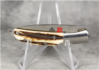 AL MAR OSPREY 1001S Genuine Stag Lockback
