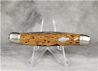 1956-1988 IMPERIAL Chocolate Swirl Diamond Edge Serpentine Jack Knife