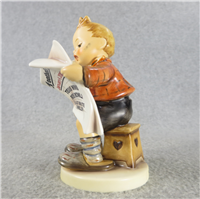 LATEST NEWS (TEXAS WINS ROSE BOWL) 5" Figurine (Hummel  184, TMK 8)