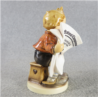 LATEST NEWS (TEXAS WINS ROSE BOWL) 5" Figurine (Hummel  184, TMK 8)