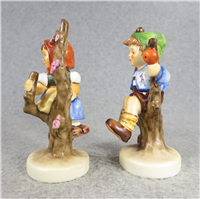 APPLE TREE BOY & GIRL Matching Figurines (Hummel 142 3/0 & 141 3/0, TMK)