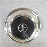 Butterflies of the World AUSTRALIA Limoges Enamel on Sterling Silver 8 inch Plate (Franklin Mint, 1977)