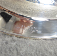 "Houses/St Urbain' by A. Y. Jackson Limited Edition Sterling Silver Plate (Wellings Mint, 1971)