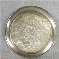 'Uncle Sam - Arsenal of Democracy' by N. C. Wyeth Limited Edition Sterling Silver Plate (Washington Mint, 1972)