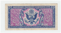 1951 5 cent Military Payment Certificate (Series 481)