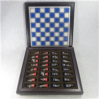 The Waterloo Museum Battle of Waterloo Chess Set  (Franklin Mint, 1984)