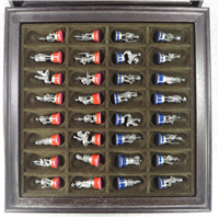 The Waterloo Museum Battle of Waterloo Chess Set  (Franklin Mint, 1984)