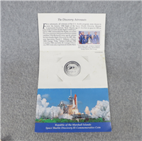 Space Shuttle Discovery $5 Commemorative Coin (Republic of Marshall Islands, 1988)