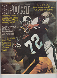 SPORT  Vol. 47 #1   (MacFadden,  January,  1969) Deacon Jones, Fran O'Brien