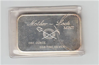 THE PROSPECTORS Limited Edition SIlver Ingot  (Mother Lode Mint, 1970)