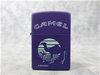 Camel MIDNIGHT OASIS Matte Purple Lighter (Zippo,1994)