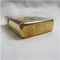 Camel Racing CAMEL POWERED Brushed Brass Lighter (Zippo,1996)