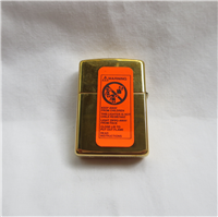 Camel Racing CAMEL POWERED Brushed Brass Lighter (Zippo,1996)