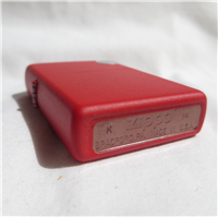 REGULAR RED Matte Lighter (Zippo, 2015) #233