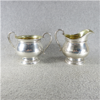 Prelude Sterling Silver Cream & Sugar Set   (International, #1939) 