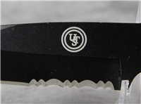 UST SaberCut Paracord Fixed Half-Serrated Drop Point Blade Knife