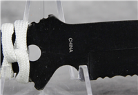UST SaberCut Paracord Fixed Half-Serrated Drop Point Blade Knife
