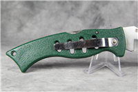 FROST CUTLERY Green Beret Flying Falcon 15-059G Lockback Folding  w/ Sheath