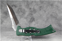 FROST CUTLERY Green Beret Flying Falcon 15-059G Lockback Folding  w/ Sheath