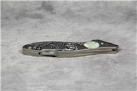 Ship Folding Lockback Knife in Wood Keepsake Box