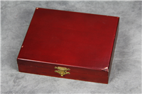 Ship Folding Lockback Knife in Wood Keepsake Box