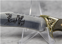 BACKWOODS COMBO HK333 2-Piece Bowie Knife Set with Sheath