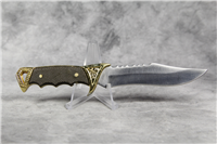 BACKWOODS COMBO HK333 2-Piece Bowie Knife Set with Sheath