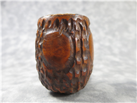 Vintage Suffolk Rusticated/Carved Pot Estate Pipe 6mm Filter (Whitehall, Italy)