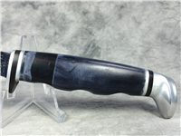 1983 CASE XX USA 2 FINN Fixed Blade Hunters Knife with Leather Sheath