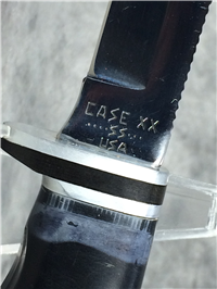1983 CASE XX USA 2 FINN Fixed Blade Hunters Knife with Leather Sheath