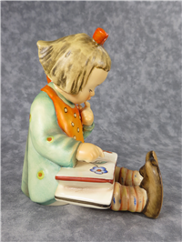 BOOK WORM (GIRL) 5-1/2 inch Figurine  (Hummel 3/I, TMK 3)