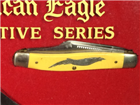 1976 SCHRADE American Eagle Commemorative Series 5 Knife Set Display