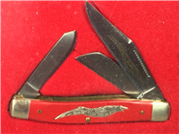 1976 SCHRADE American Eagle Commemorative Series 5 Knife Set Display