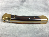 BUCK 110 Wood Lockback  with Sheath