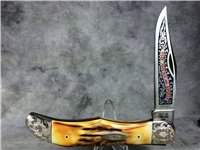 1976 Case XX USA 5165 SSP Stag American Spirit Folding Hunter 