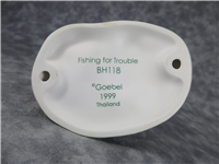 FISHING FOR TROUBLE Figurine (Berta Hummel BH 118, Goebel, 1999)