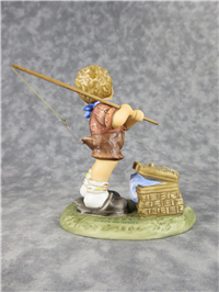 FISHING FOR TROUBLE Figurine (Berta Hummel BH 118, Goebel, 1999)