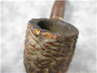 Vintage GEPETTO Sandblasted Bent Estate Pipe #111 (Italy)
