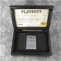 Limited Edition PLAYBOY ARMOR 50th Anniversary Polished Chrome Lighter (Zippo, 2003, #20499)