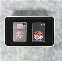 KISS Black Matte & Brushed Chrome Lighter Collectors Set (Zippo, 2002)